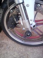 Chrániče přední vidlice, Buell XB9-R, XB12-R, černé